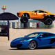 Illustration for article titled Awesome Is A McLaren Posing In Front Of A Flying Rally Fighter